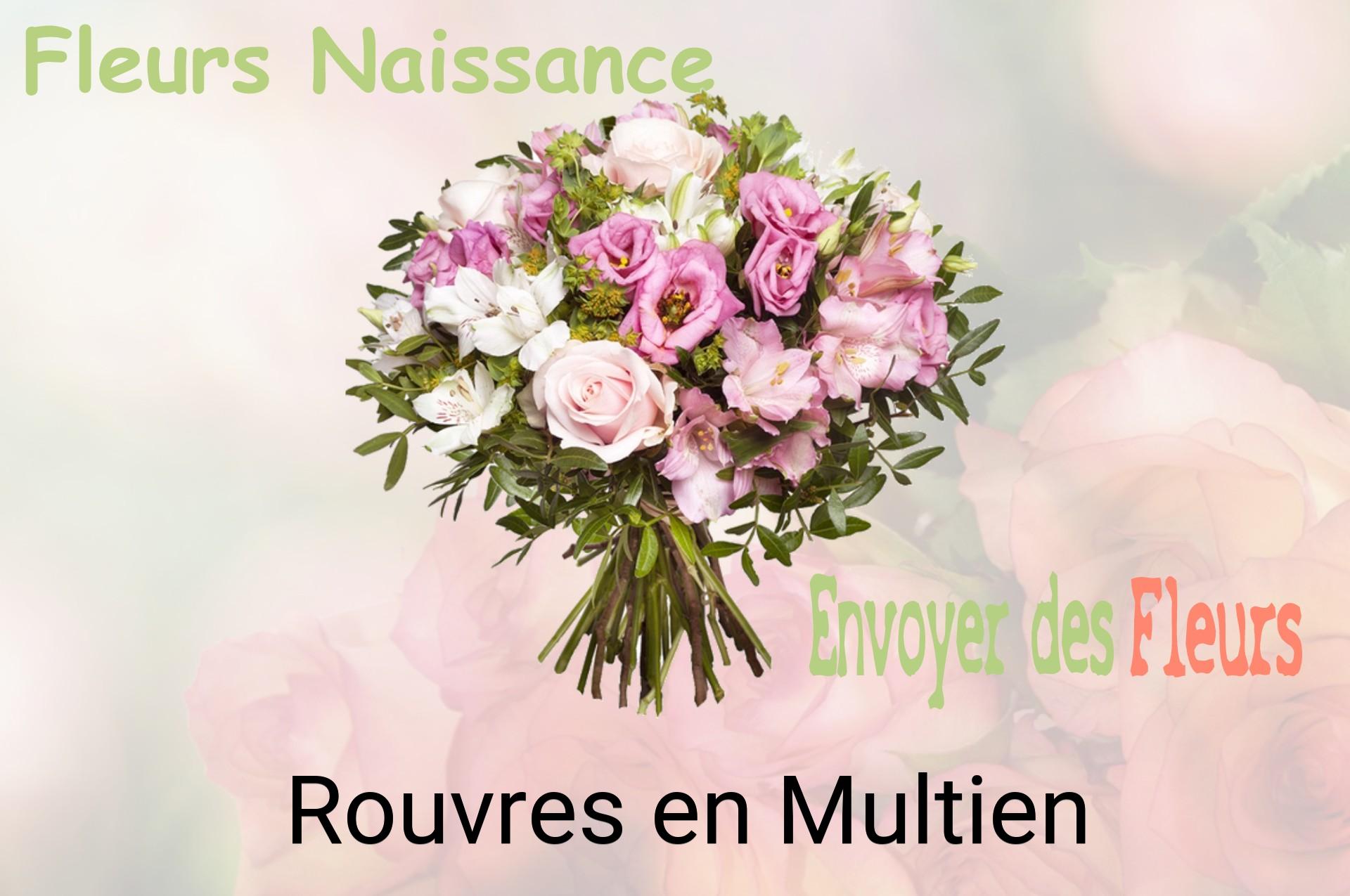 Bouquet de fleurs de naissance livré à Rouvres-en-Multien
